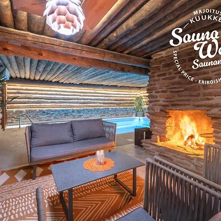 Apartment Kuukkeli Log Teerenpesae - Premium A48 Saariselkä